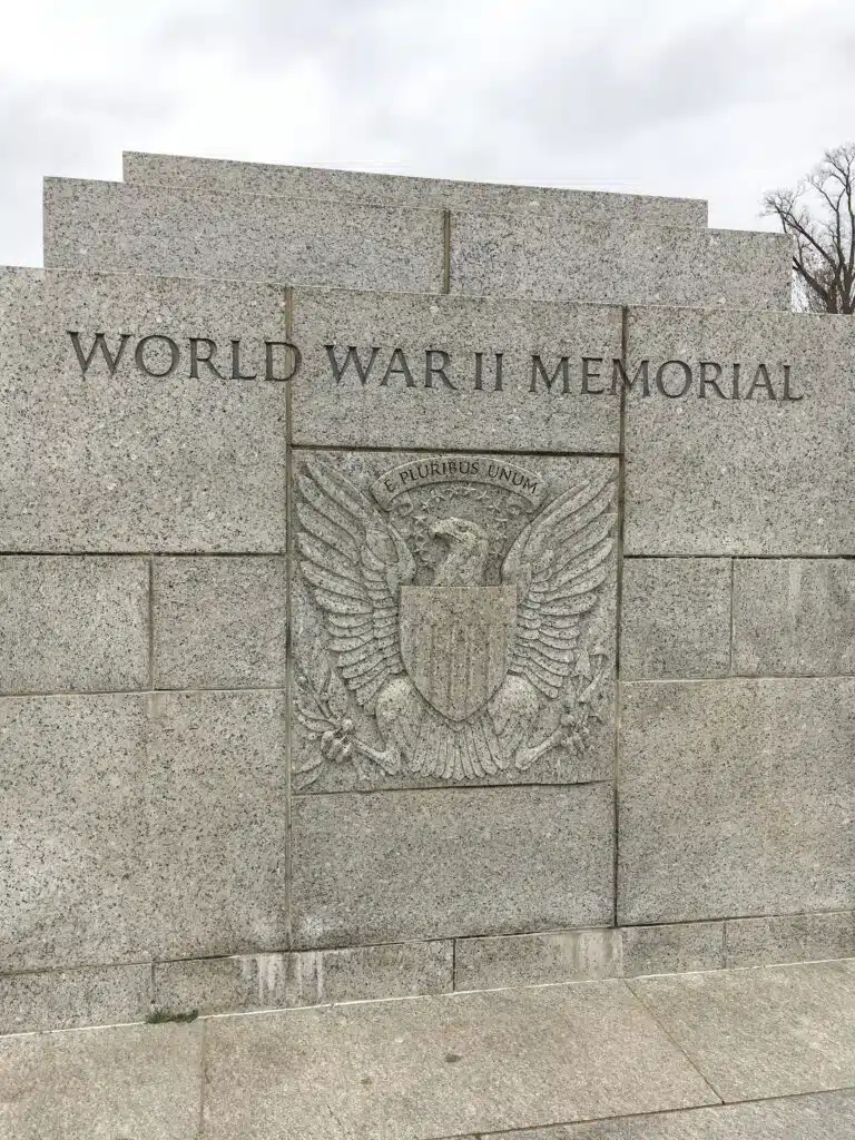 World War II Memorial in washington DC